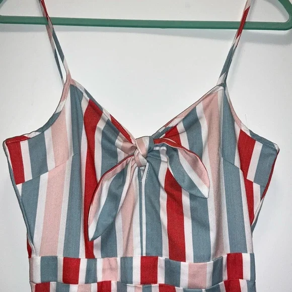 Striped Multicolor Jumpsuits - Picture 4 of 9